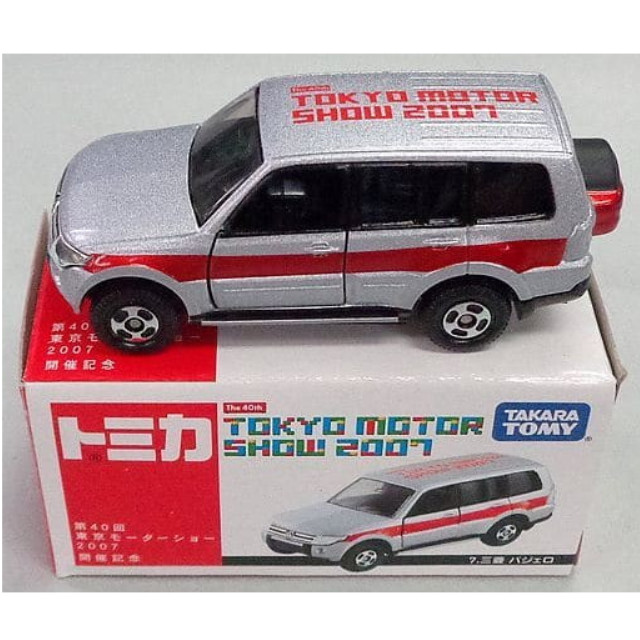 [MDL] 1/65 三菱 パジェロ(シルバー×レッド) 「第40回 東京モーターショー 開催記念トミカ No.7」 完成品 ミニカー タカラトミー