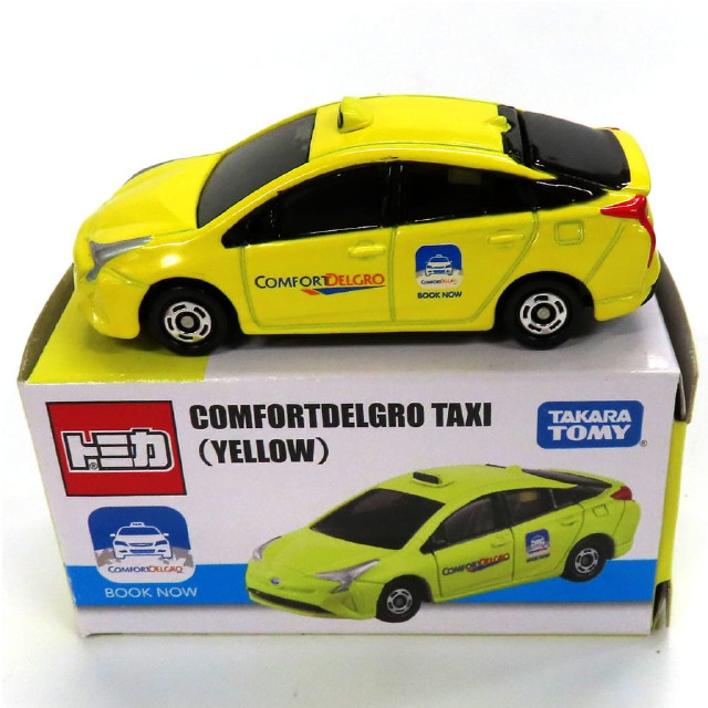 [MDL] トヨタ プリウス COMFORTDELGRO TAXI(イエロー) 「トミカ」 アジア限定 完成品 ミニカー タカラトミー