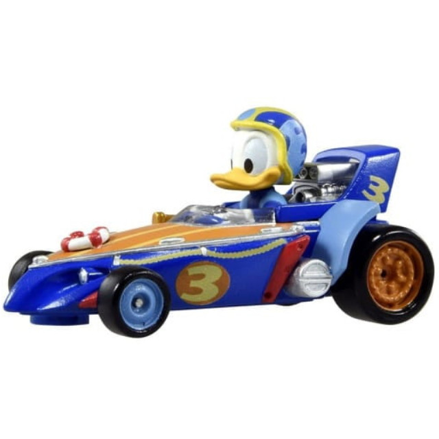 [MDL] ダック・クルーザー ドナルドダック(ブルー×オレンジ) 「トミカ ミッキーマウスとロードレーサーズ MRR-02」 完成品 ミニカー タカラトミー