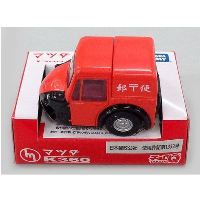 [MDL] チョロQ マツダ K360 郵便車(レッド×ブラック) 完成品 ミニカー タカラトミー