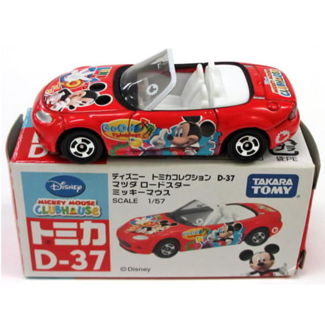 [MDL] 1/57 マツダ ロードスター ミッキーマウス(レッド) 「ディズニー トミカコレクション D-37」 完成品 ミニカー タカラトミー