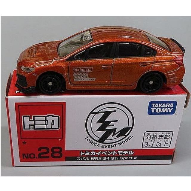[MDL] 1/62 スバル WRX S4 STI Sport #(オレンジ) 「トミカイベントモデル No.28」 完成品 ミニカー タカラトミー