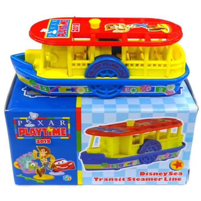 [MDL] ディズニーシー トランジットスチーマーライン ピクサー プレイタイム2019Ver.(ブルー×イエロー×レッド) 「トミカ」 東京ディズニーリゾート限定 完成品 ミニカー タカラトミー