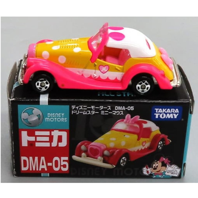 [MDL] Minnie Dream Star(イエロー×ピンク) 「トミカ ディズニーモータース DMA-05」 海外仕様・ 完成品 ミニカー タカラトミー