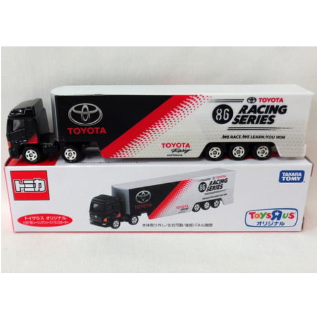 [MDL] トヨタ86 レーシングシリーズ トランスポーター(ブラック×ホワイト×レッド) 「トミカ」 トイザらスオリジナル 完成品 ミニカー タカラトミー