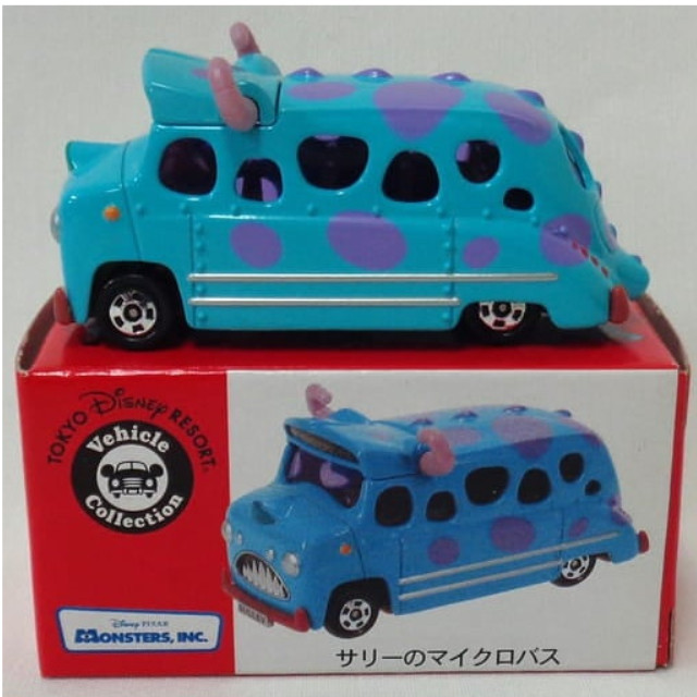 [MDL] (単品) モンスターズ・インク サリーのマイクロバス(ライトブルー×パープル/中国製) 「トミカ ディズニービークルコレクション」 東京ディズニーリゾート限定 完成品 ミニカー タカラトミー