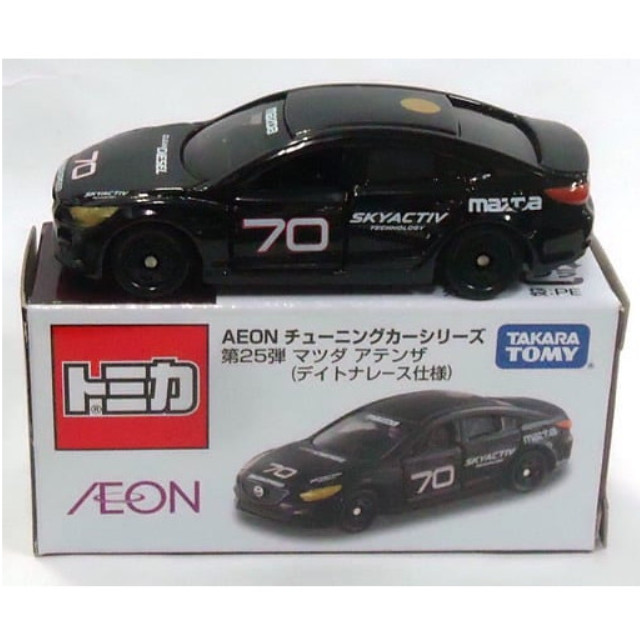 [MDL] 1/66 マツダ アテンザ デイトナレース仕様 #70(ブラック) 「トミカ AEON チューニングカーシリーズ 第25弾」 イオン限定 完成品 ミニカー タカラトミー