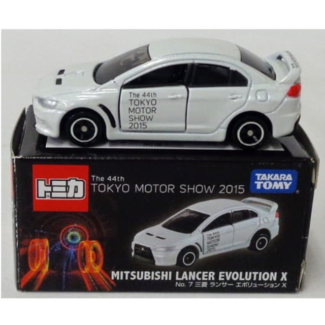 [MDL] 1/61 三菱 ランサーエボリューションX(ホワイト) 「第44回 東京モーターショー2015開催記念トミカ No.7」 完成品 ミニカー タカラトミー