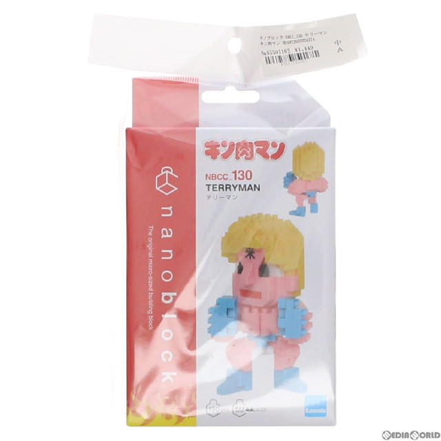 [TOY]ナノブロック NBCC_130 テリーマン キン肉マン 完成トイ カワダ