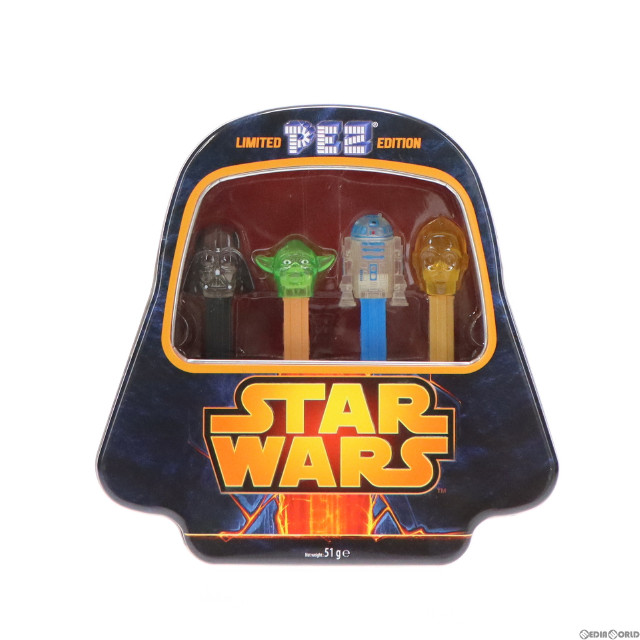 [TOY](食玩)PEZ(ペッツ) STAR WARS(スター・ウォーズ) limited edition 缶詰合わせ(ギフトセット) 完成トイ 森永製菓