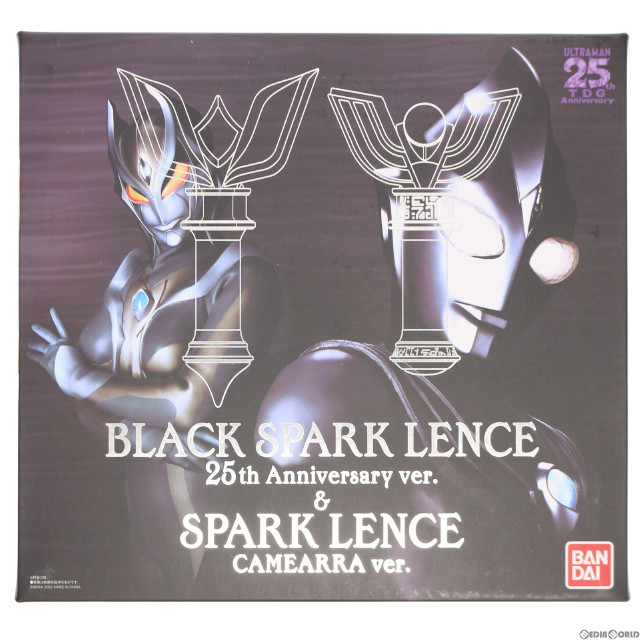 [TOY]プレミアムバンダイ限定 ULTRA REPLICA(ウルトラレプリカ) ブラックスパークレンス 25th Anniversary ver.&スパークレンス CAMEARRA ver. ウルトラマンティガ THE FINAL ODYSSEY 完成トイ バンダイ