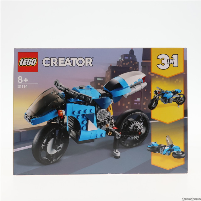 [TOY] LEGO(レゴ) スーパーバイク レゴ クリエイター3in1 完成トイ(31114) LEGO(レゴ)