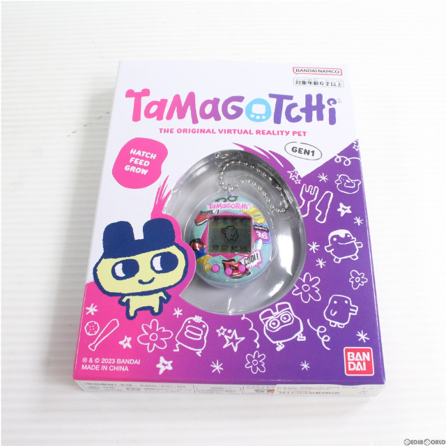 [TOY]Original Tamagotchi Denim Patches 日本語版 たまごっち 完成トイ バンダイ