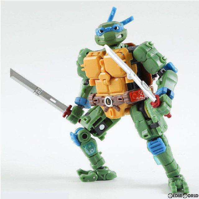 [TOY]MEGABOX(メガボックス) MB-21 TMNT LEONARDO(レオナルド) ティーンエイジ・ミュータント・ニンジャ・タートルズ 完成トイ 52Toys/マイルストン