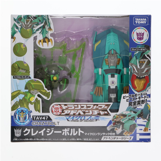 [TOY] トランスフォーマー アドベンチャー TAV47 クレイジーボルト 完成トイ タカラトミー