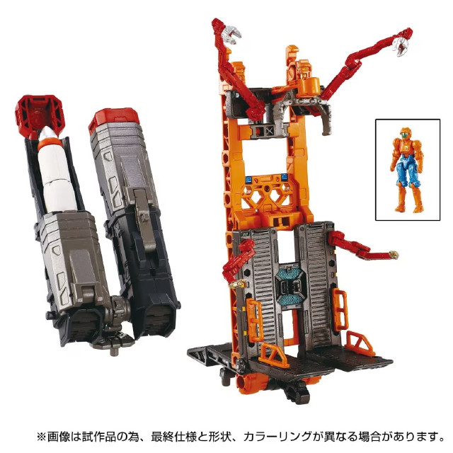 [TOY] T-SPARK ダイアクロン タクティカルグランダー 増設強化システムユニット 完成トイ タカラトミー