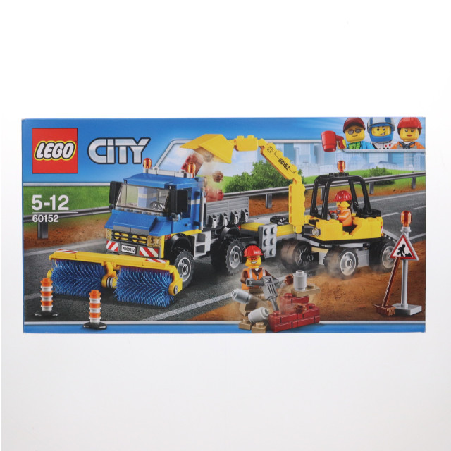 [TOY] LEGO(レゴ) シティ 道路清掃車とパワーショベル 組立トイ(60152) LEGO(レゴ)