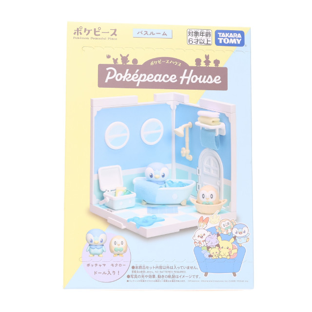 [TOY] ポケピースハウス バスルーム ポッチャマ&モクロー ポケットモンスター 組立トイ タカラトミー
