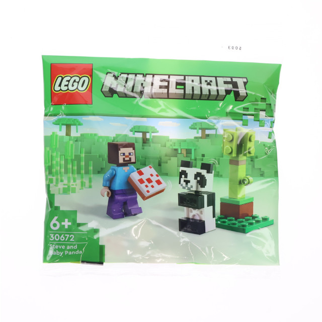 [TOY] LEGO Minecraft(レゴ マインクラフト) 30672 スティーブとベビーパンダ 組立トイ LEGO(レゴ)